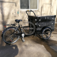 Small Street Mobile Food Bike Hot Dog Selling Cart Fast Foods Snack Fruits Bicycle Ice Cream Vending Trucks