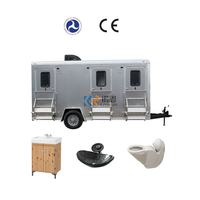 One Stall Portable Restroom Outdoor Toilets Outdoor Toilets Toilet Trailer Outdoor Shower And Toilet Room