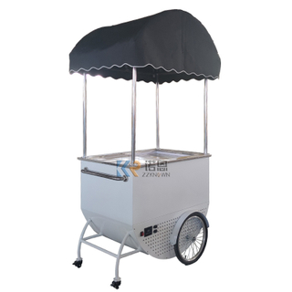 Italian Ice Cream Cart Customized Coffee Shop Kiosk Factory Price Mobile Food Trucks Trailer For Sale 