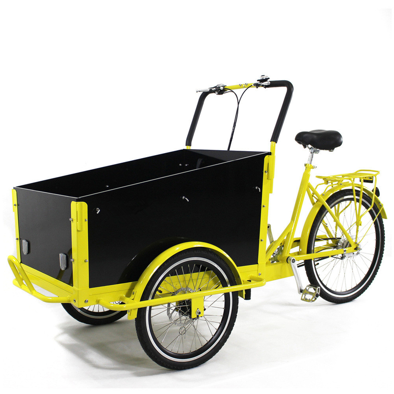 Europe Electric Family Cargo Bike Frame Adult Tricycle for Children Transport And Grocery Shopping 4 Seats Or 2 Seats Can Custom