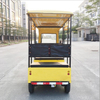 Commercial 6-7 Passengers Electric Solar Tricycle/cart/truck with Three Wheels Tuk Tuks