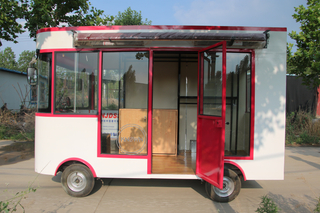 KN-ST-340 Mobile Fashion Truck Clothing Store Electric Clothes Truck Shop for Sale