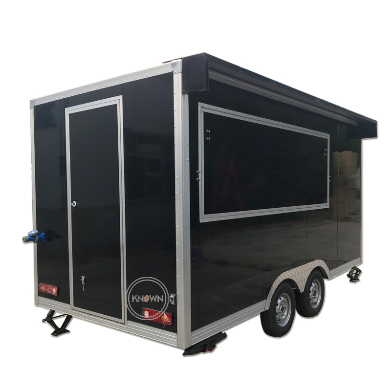 Factory Direct Sale Mobile Fast Food Carts / Electric Coffee Used Food Truck Cart for Europe