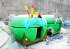Fruit Shape Coconut Fast Food Kiosk Hot Dog Cart Ice Cream Popsicle Juice Truck Car for Sale