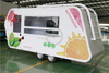 Attractive 4.2m Long Street View Hot Dog Food Cart CE ISO Approved Bakery Food Truck Trailer for Sale Europe