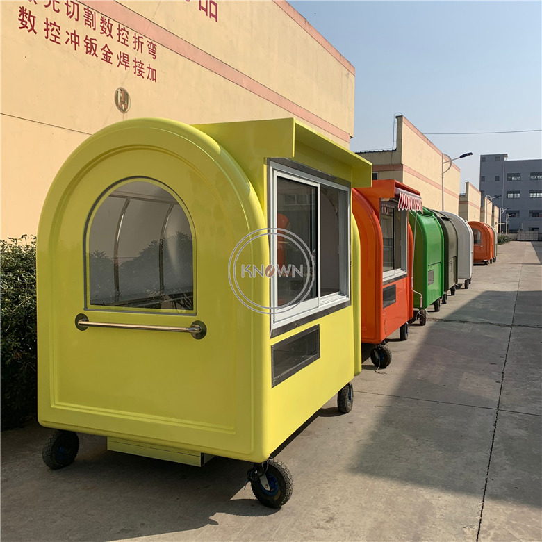 220E Mobile Food Cart Ice Cream Truck for Snack Food Carts Customized for Sale 