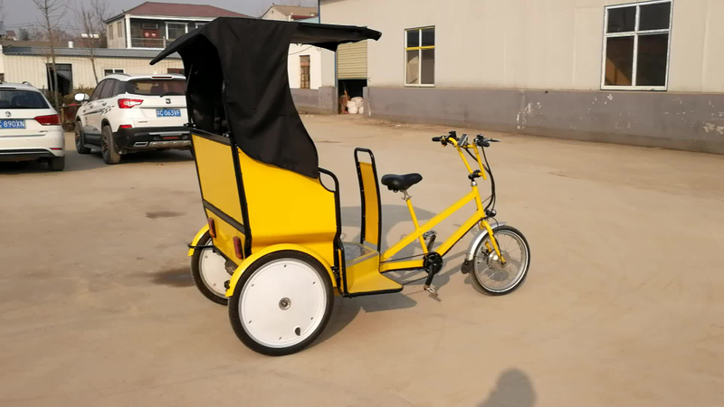 Cheap Pedicab Battery Rickshaw Price Taxi Bike for Factory Direct Sale