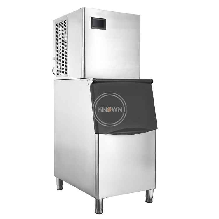 Commercial Automatic Electric Ice Maker Portable Bullet Round Block Ice Cube Making Machine For Shop,Coffee Bar,Milk Tea Room